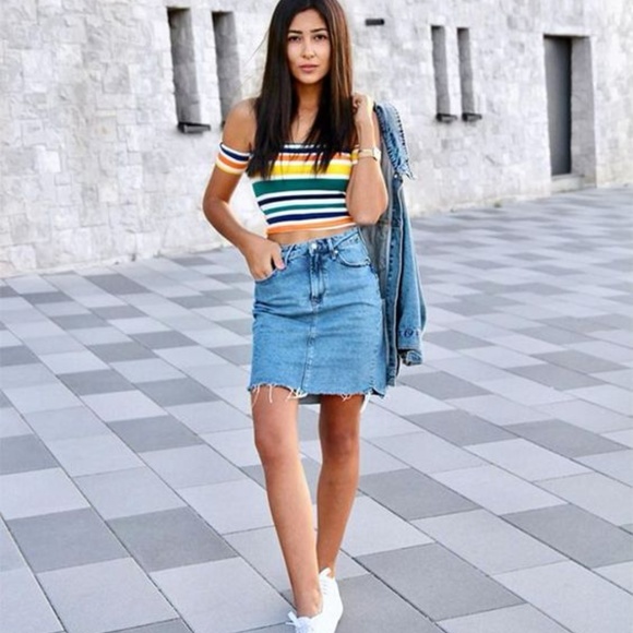 LOFT Dresses & Skirts - 3/$20 Loft denim mini skirt